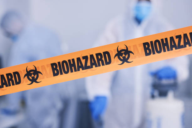 Professional Drug Lab Cleanup technician working in Carle Place, NY